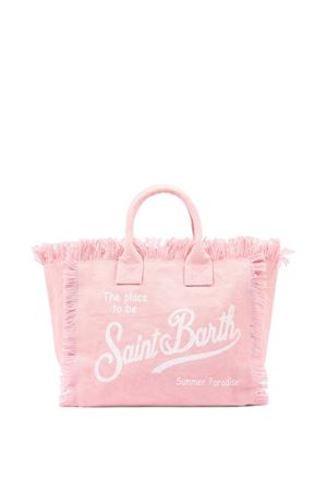 pink cotton bag SAINT BARTH KIDS | COL000100135L